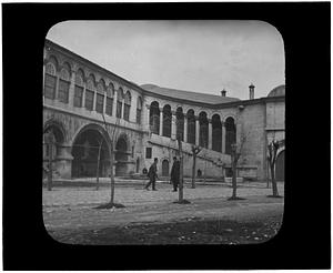 Turkey. Constantinople. Square at entrance to bazaar, Stamboul