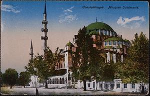 Constantinople. Mosquée Sulemanié