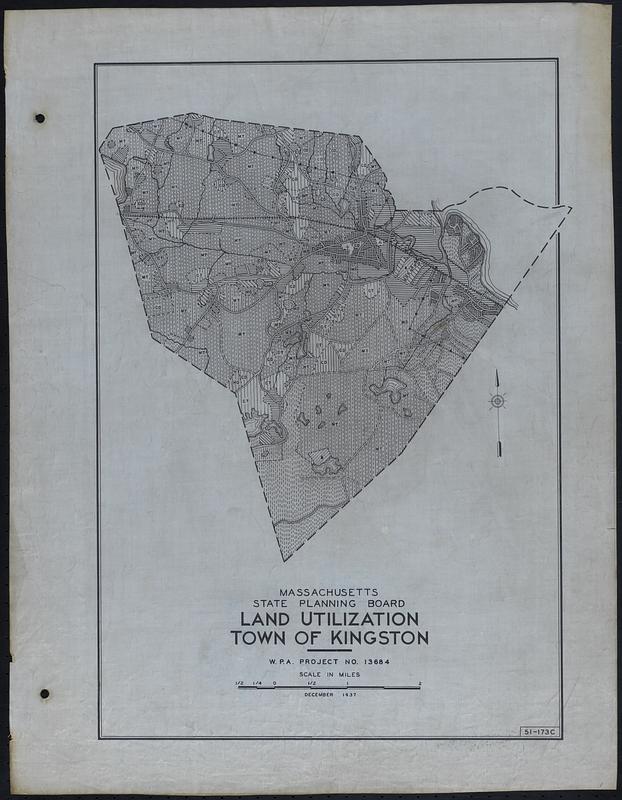 Land Utilization Town of Kingston Digital Commonwealth