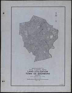Land Utilization Town of Sherborn