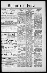 The Brighton Item, March 25, 1893