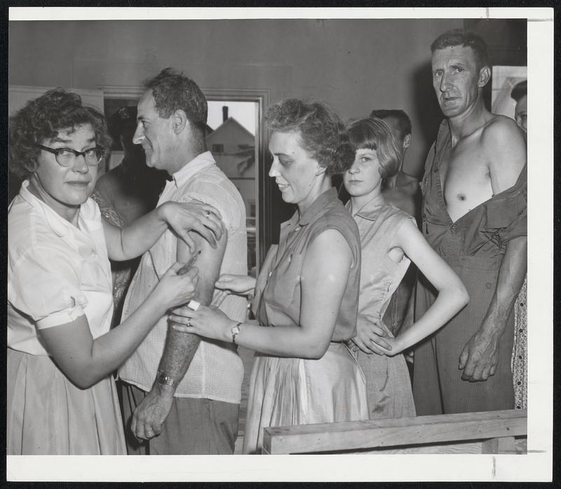 Guarding Health of Flood VictimsDr. Helen Howard was busy in flooded