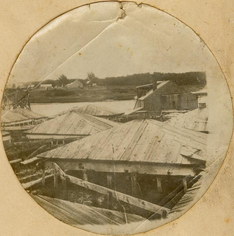 Rooftops Saltworks by Bass River, South Yarmouth, Mass.