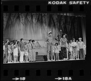 Middle school play “South Pacific”