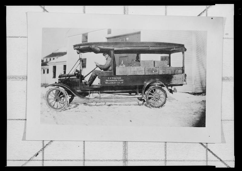 Stillman farm truck, South St. Digital Commonwealth