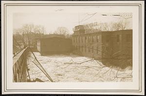 Main St. bridge just prior to destruction