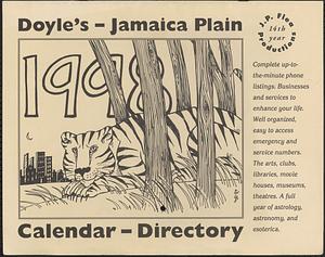 Doyle's - Jamaica Plain 1998 calendar-directory