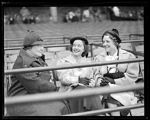 Three unidentified women