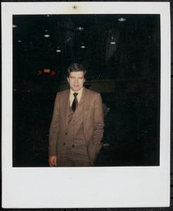 Man standing in a gym