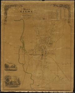 Map of Keene, Cheshire Co., N.H.