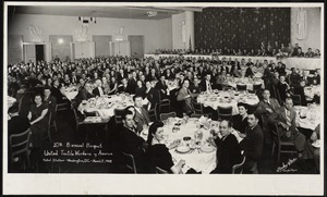 10th Biennial Banquet. United Textile Workers of America. Hotel Statler - Washington, D.C. - March 17, 1948