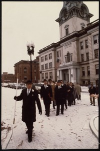 Buckley inauguration procession