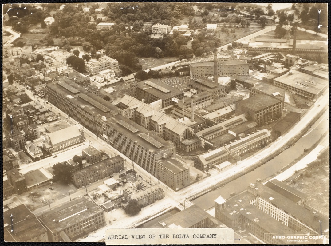 Aerial view of the Bolta Company