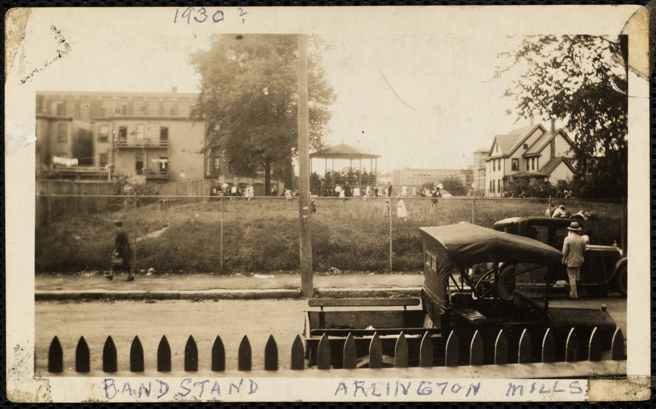 Band stand Arlington Mills