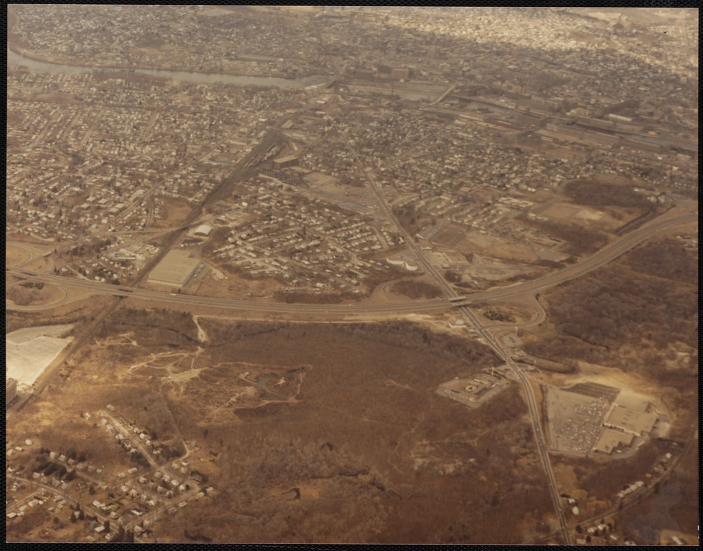 Aerial view of a city