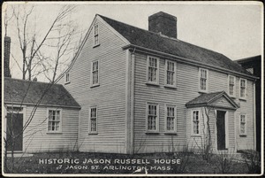 Historic Jason Russell House, 7 Jason St. Arlington, Mass.