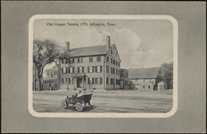 Old Cooper Tavern, 1775, Arlington, Mass.