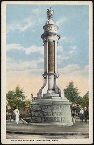 Soldiers Monument, Arlington, Mass.