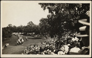 Arlington pageant to commemorate the dedication of the new town, the procession