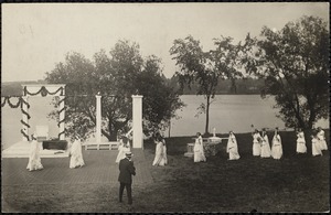 Arlington pageant to commemorate the dedication of the new town hall