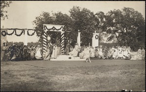 Arlington pageant to commemorate the dedication of the new town hall