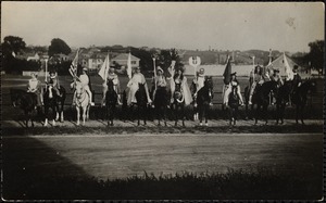 Arlington pageant to commemorate the dedication of the new town hall, historical episodes