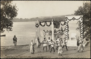 Norse dancers for reaping the flax