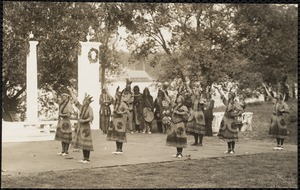 Arlington pageant to commemorate the dedication of the new town hall, historical episodes