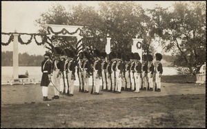Arlington pageant to commemorate the dedication of the new town hall, historical episodes