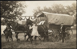 Arlington pageant to commemorate the dedication of the new town hall, historical episodes