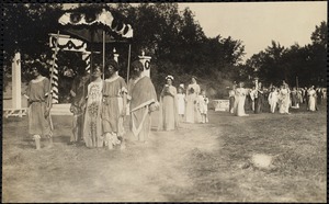 Arlington pageant to commemorate the dedication of the new town hall, historical episodes