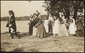 Arlington pageant to commemorate the dedication of the new town hall, historical episodes