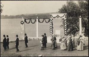 Arlington pageant to commemorate the dedication of the new town hall, historical episodes