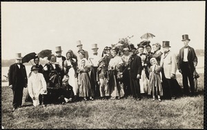 Arlington pageant to commemorate the dedication of the new town hall, historical episodes