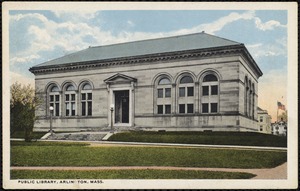 Public library, Arlin[g]ton, Mass.