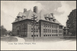 High school, Arlington, Mass