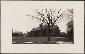 Town hall site 1911 Arlington High School