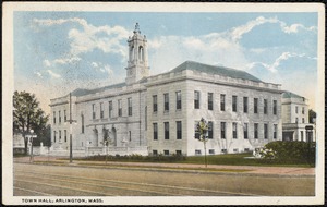 Town hall, Arlington, Mass.