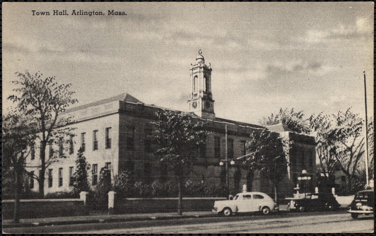 Town hall, Arlington, Mass.