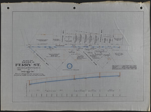 Plan of sewer in Ferry St.