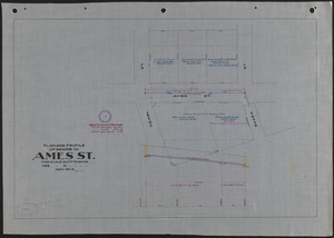 Plan and profile of sewer in Ames St.