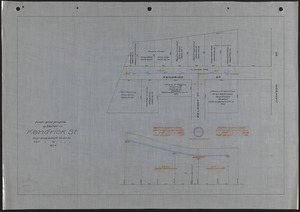 Plan and profile of sewer in Kendrick St.