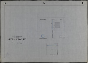 Plan and profile of sewer in Atlantic St.