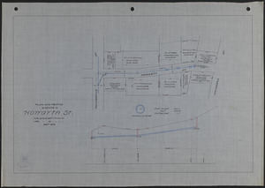 Plan and profile of sewer in Howarth St.
