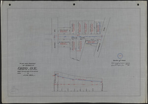 Plan and profile of sewer in Ohio Ave.