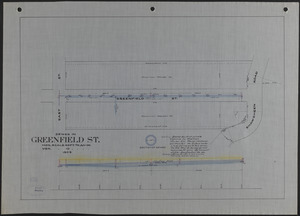 Sewer in Greenfield St.