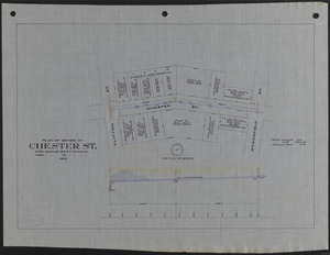 Plan of sewer in Chester St.