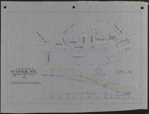 Plan of sewer in Water St.