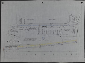 Plan of sewer in Ferry St., section 1