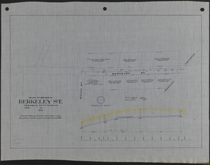 Plan of sewer in Berkeley St.